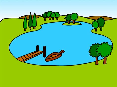 free lake clipart